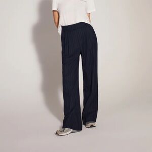 Favorite Daughter Navy Pin Stripe Pants